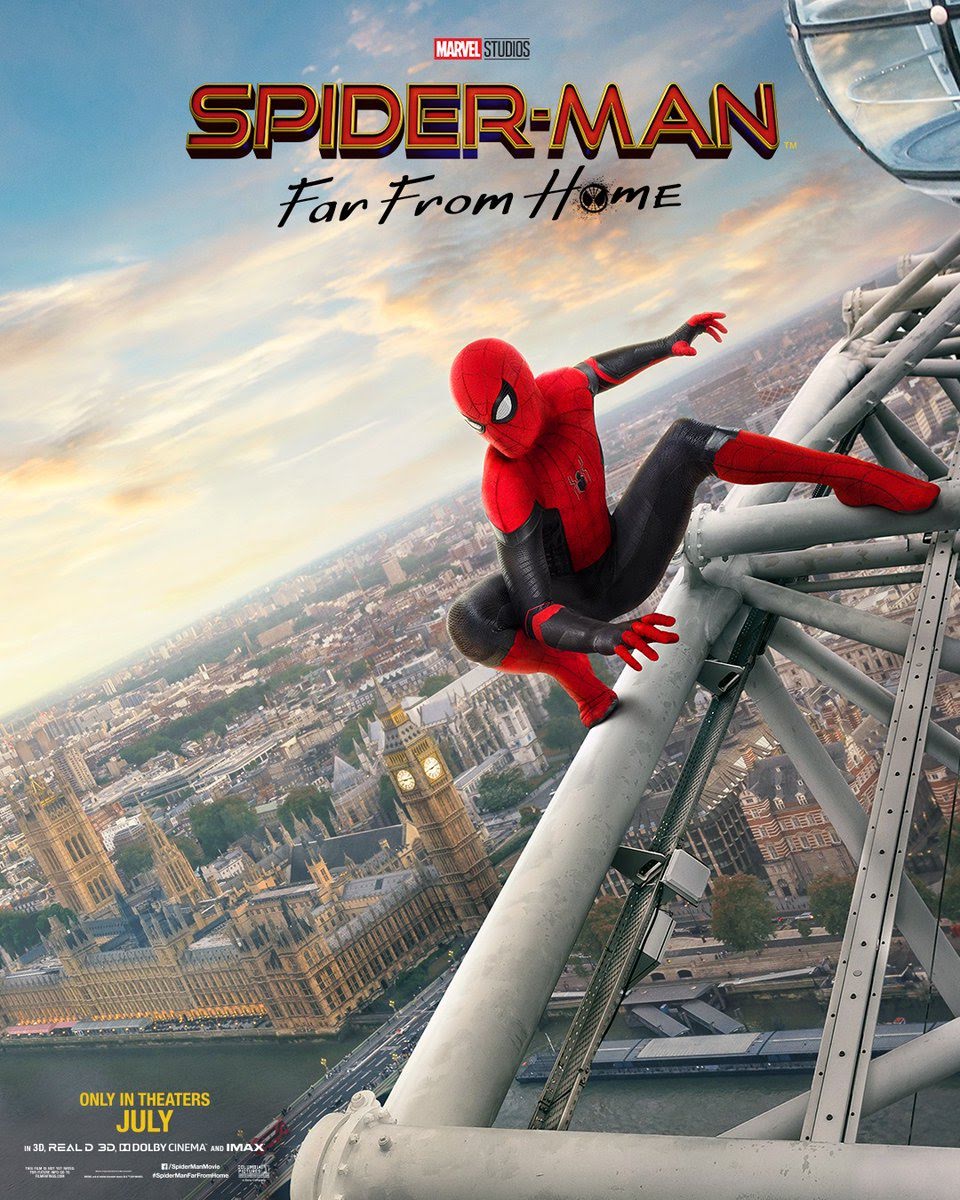 スパイダーマン ファー フロム ホーム Spider Man Far From Home 最新ポスター画像三種類一挙公開 ポコねっと