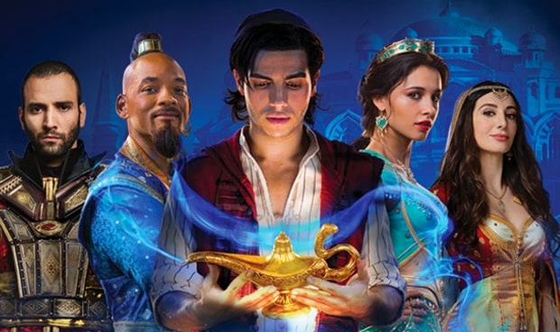 青いウィル スミスが人気の実写版 アラジン Aladdin の新しいポスター画像と予告映像が公開されました ポコねっと